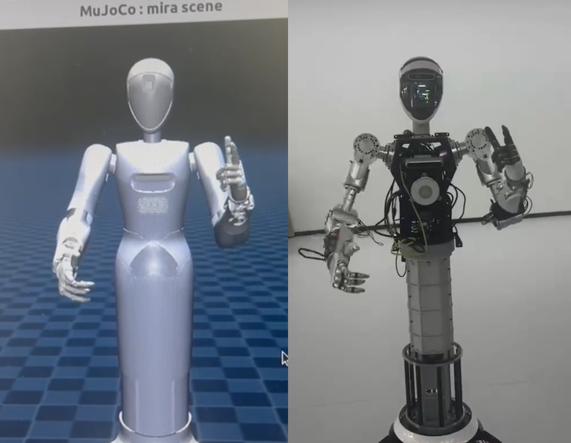 Mixed-Reality Humanoid Robot Teleoperation