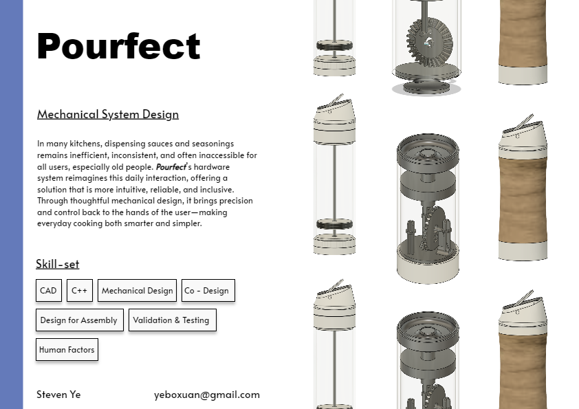 Mechnical system design